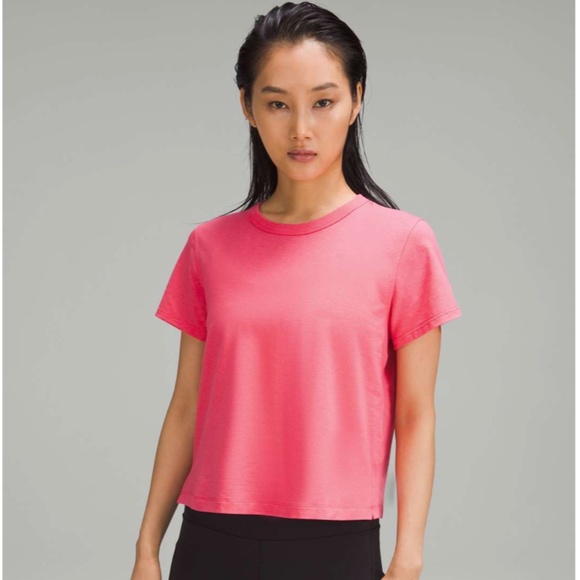 Lululemon Classic-Fit Cotton-Blend T-Shirt - Picture 1 of 6